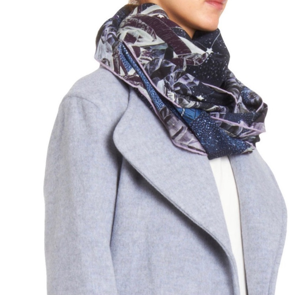 Forget Me Not Meteorite Scarf
